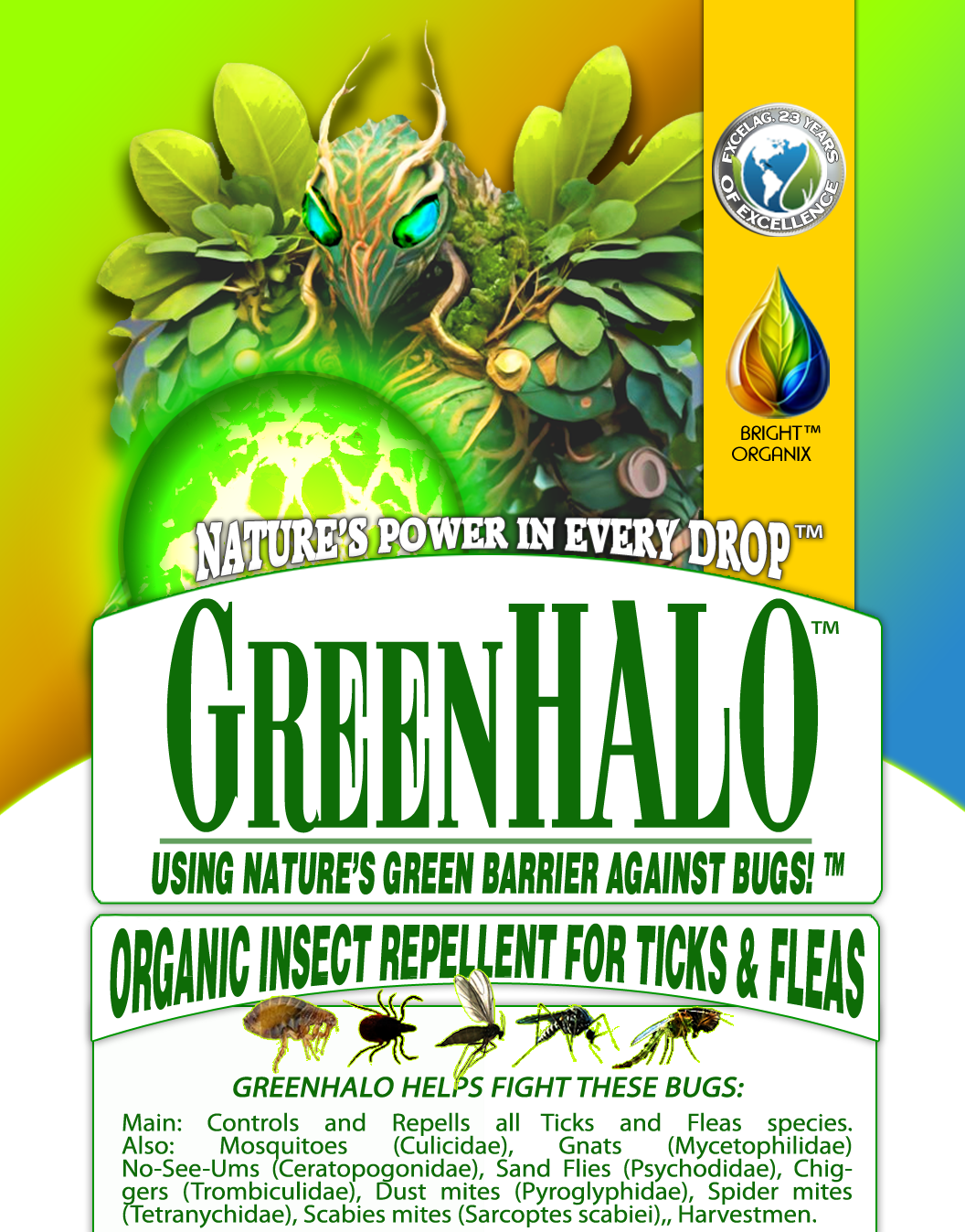 Bright OrganIX GreenHalo Organic pest control solutions