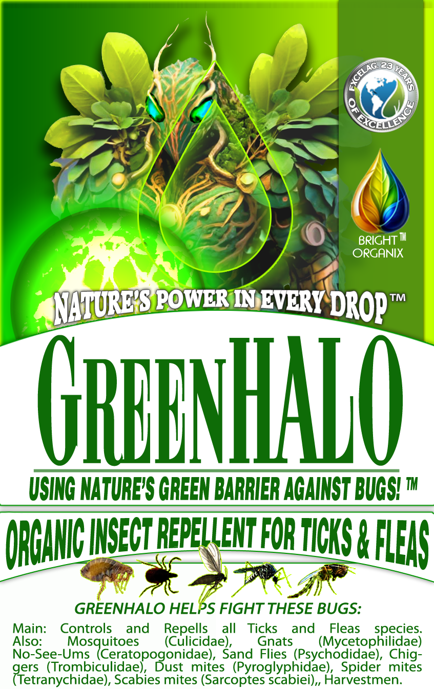 GreenHALO Insecticide and repellant for ticks & fleas control